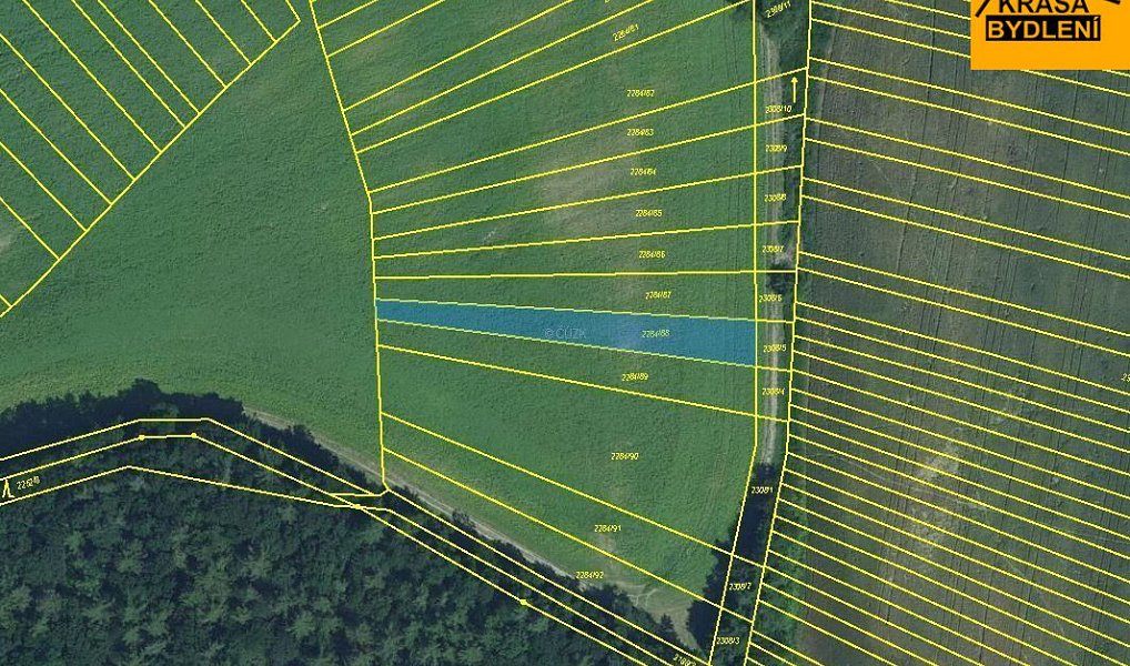 Prodej pole 7 854 m², Orlovice – náhled fotky 11