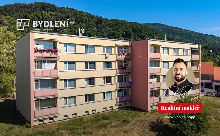 Prodej bytu 1+1 40 m², Sídliště Nad plovárnou, Krupka - Bohosudov, okres Teplice