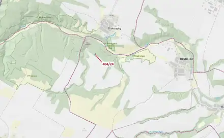 Dražba lesa 741 m², Biskoupky