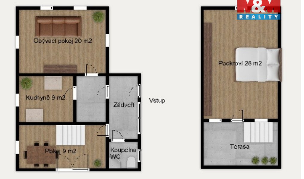Prodej domu 82 m² s pozemkem 690 m², Paběnice – náhled fotky 14