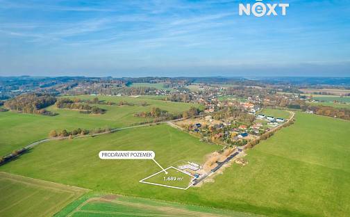 Prodej stavebního pozemku 1 689 m², Pyšely