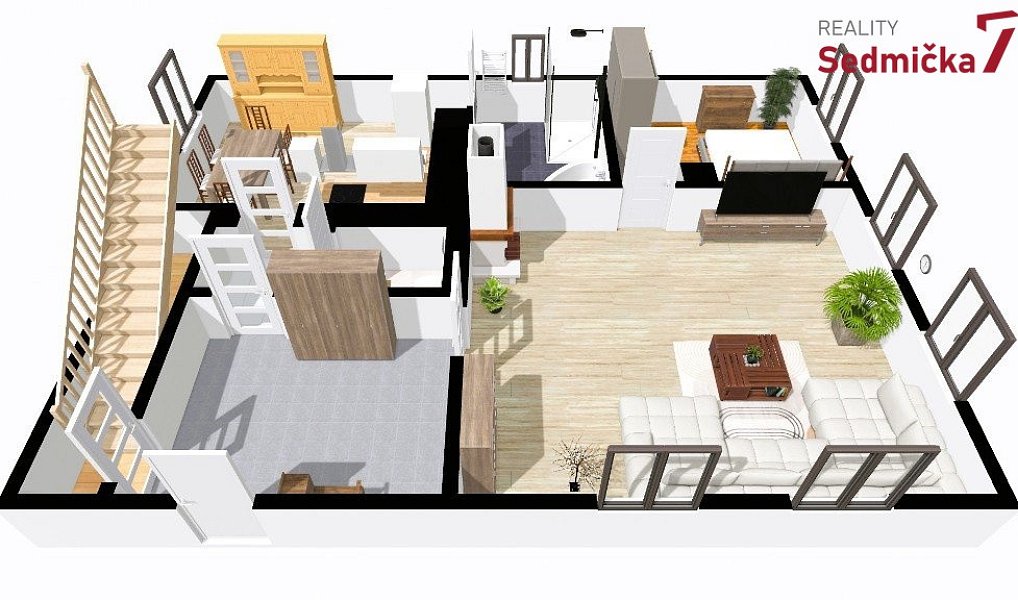 Prodej domu 110 m² s pozemkem 2 460 m², Šlapanov – náhled fotky 35