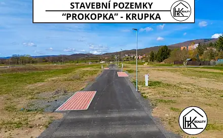 Prodej stavebního pozemku 982 m², Krupka, okres Teplice