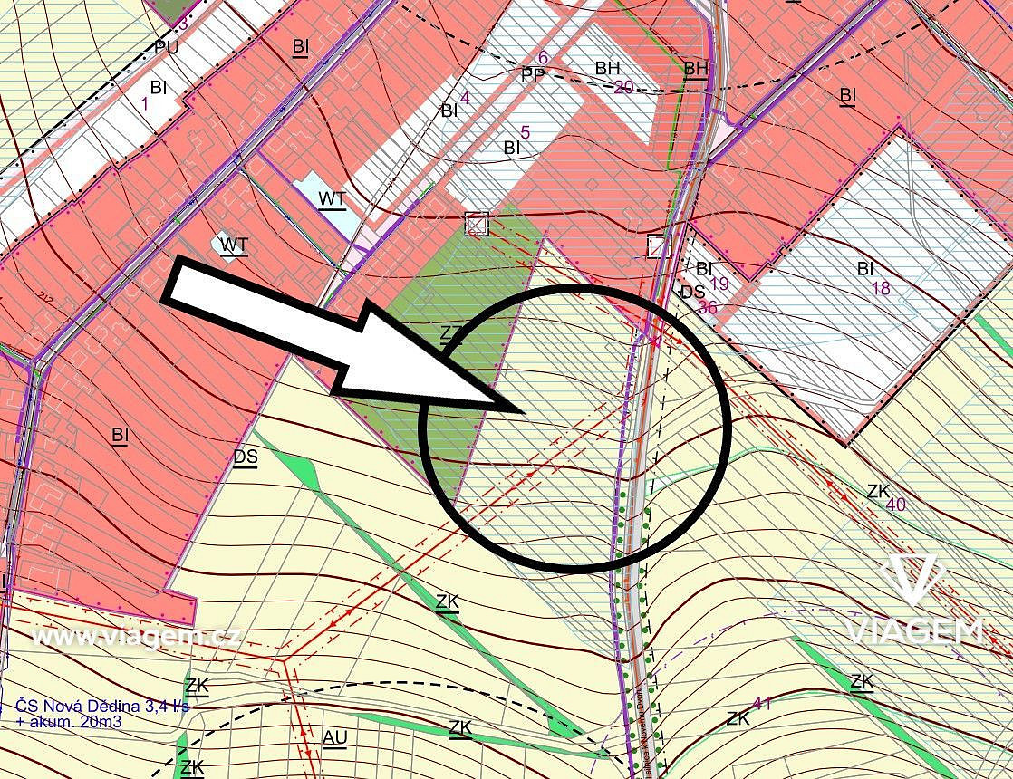 Prodej pole 879 m² – fotografie 2