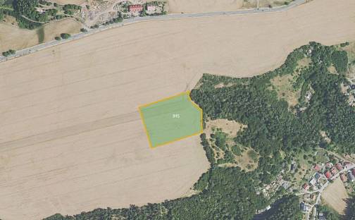 Prodej pole 14 572 m², Nižbor, okres Beroun