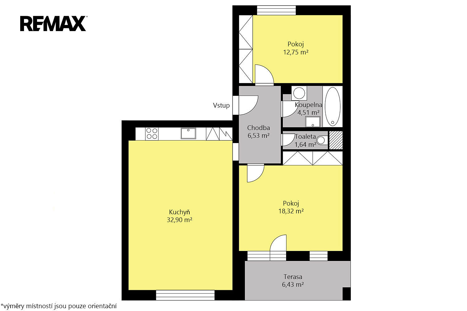 Prodej bytu 3+kk 77 m² – fotografie 3