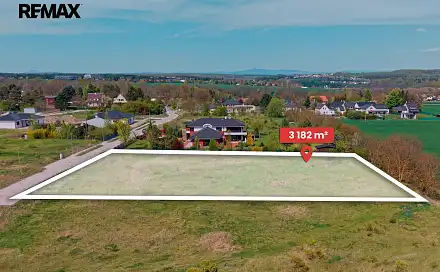 Prodej stavebního pozemku 3 182 m², Dalovice, okres Mladá Boleslav