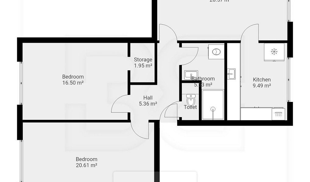 Pronájem bytu 3+1 80 m², Mladá Boleslav – náhled fotky 3