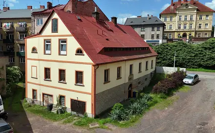Prodej domu 552 m² s pozemkem 446 m², Na Příkopech, Broumov - Poříčí, okres Náchod
