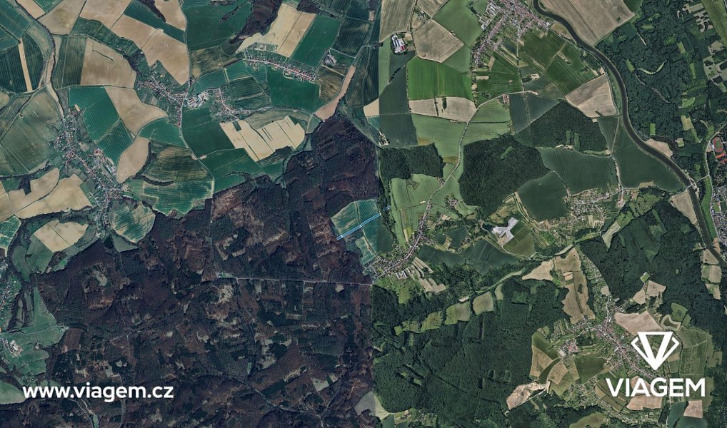 Prodej pole 2 233 m², Nová Dědina – náhled fotky 3