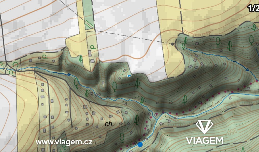 Prodej lesa 1 972 m², Chyňava – náhled fotky 3