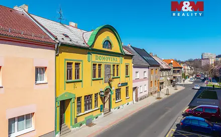 Prodej nájemního domu, činžáku 308 m², Husova, Chomutov