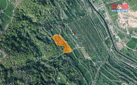 Prodej louky 14 355 m², Malá Veleň, okres Děčín