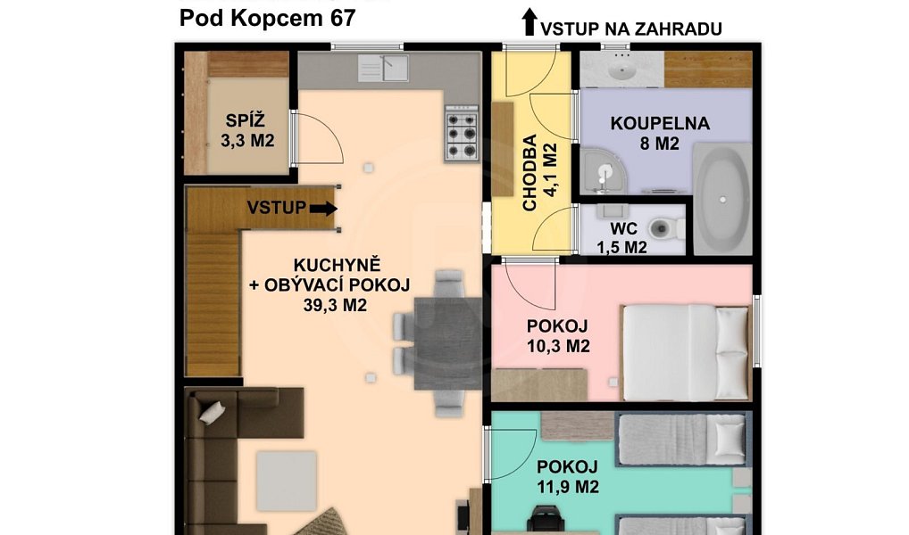 Prodej domu 100 m² s pozemkem 470 m², Křemže – náhled fotky 2