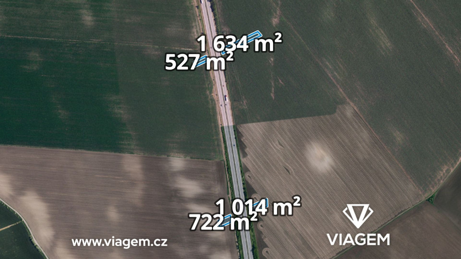 Prodej pole 1 369 m²