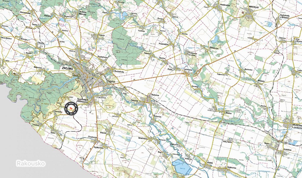 Prodej pole 12 769 m², Znojmo – náhled fotky 3