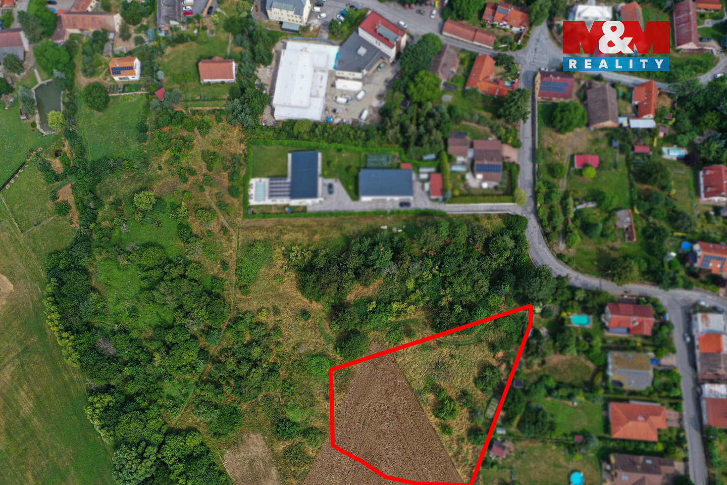 Prodej stavebního pozemku 2 819 m² - Widok 2