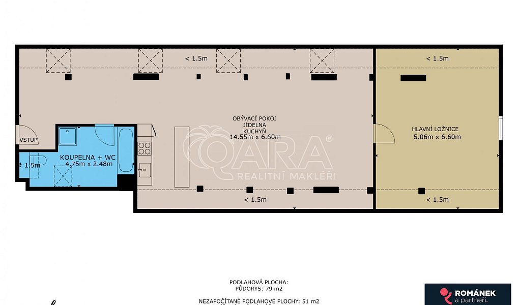 Prodej bytu 2+kk 79 m², Říčany – náhled fotky 17