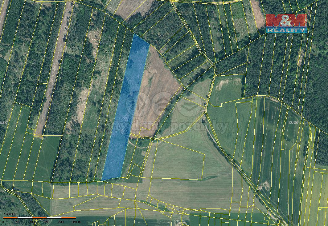 Prodej lesa 31 088 m²