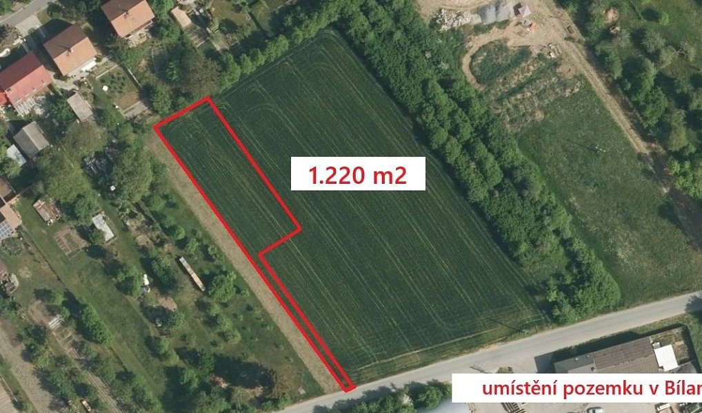 Prodej stavebního pozemku 1 220 m², Kroměříž – náhled fotky 12