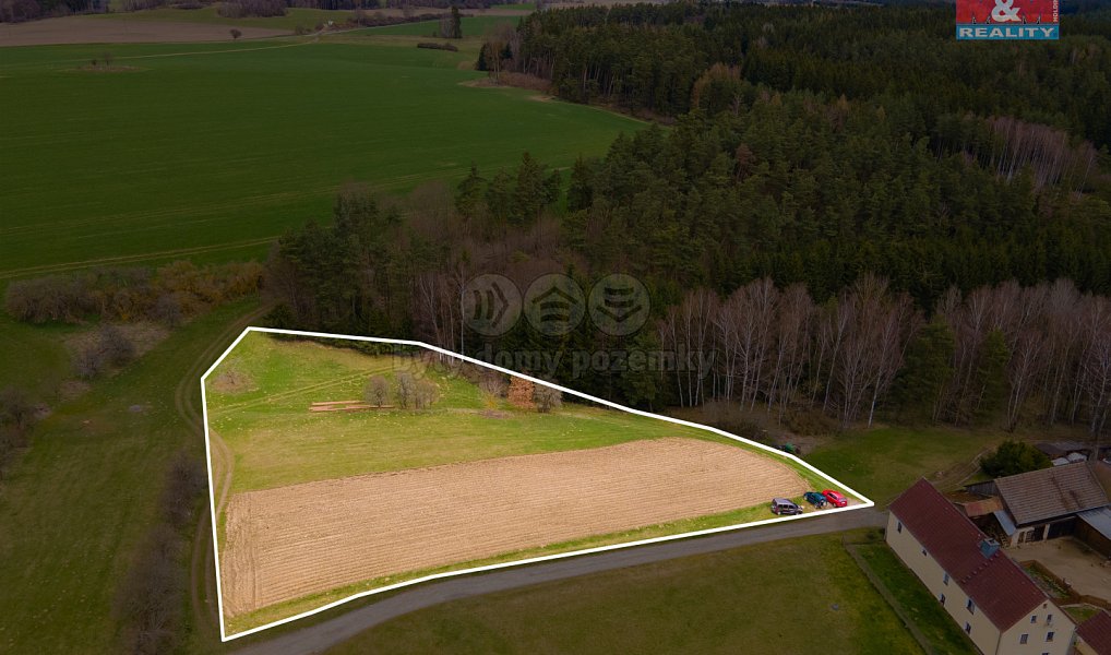 Prodej louky 4 971 m², Krsy – náhled fotky 2