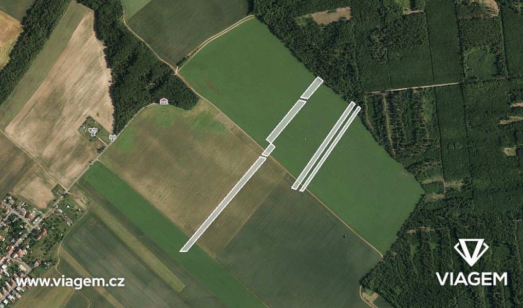 Prodej pole 2 258 m², Kuchařovice – náhled fotky 2