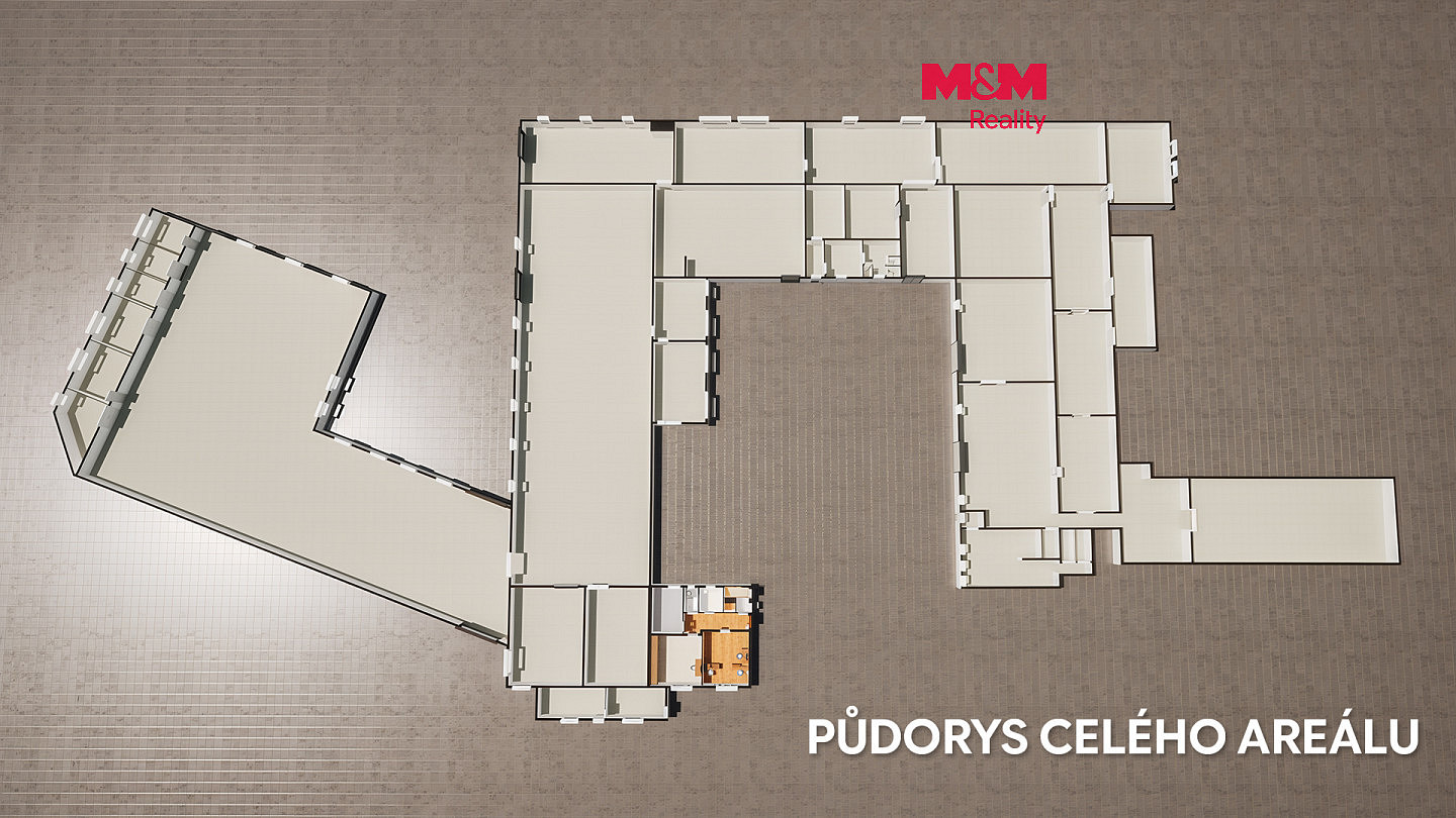Prodej skladovacích prostor 3 308 m²