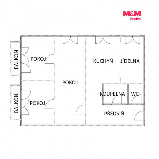 Prodej bytu 3+1 67 m² – fotografie 3