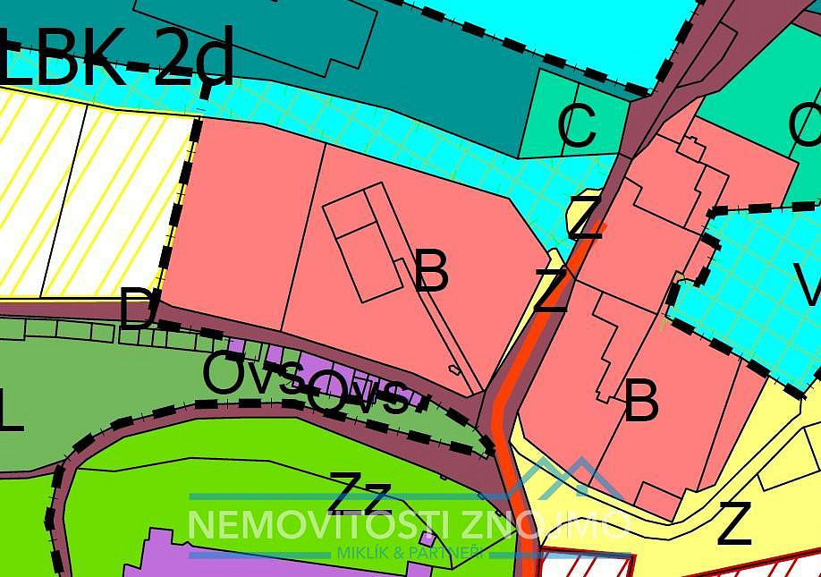 Prodej stavebního pozemku, 3014m², k. ú. Jaroslavice u Znojma – pohled 4