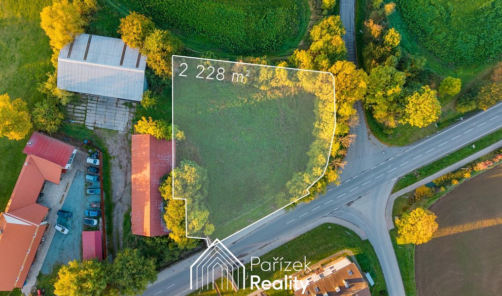 Prodej stavebního pozemku 2 228 m², Nahořany – náhled fotky 7
