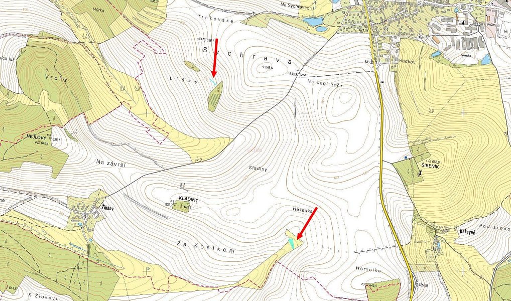 Prodej pole 1 340 m², Miličín – náhled fotky 4