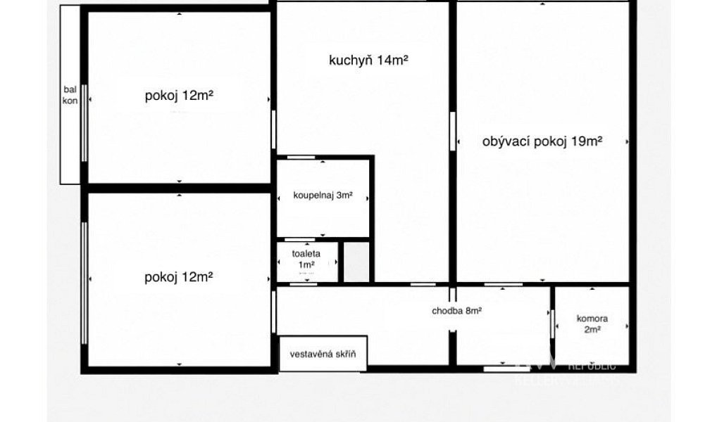 Prodej bytu 3+1 72 m², Praha – náhled fotky 17