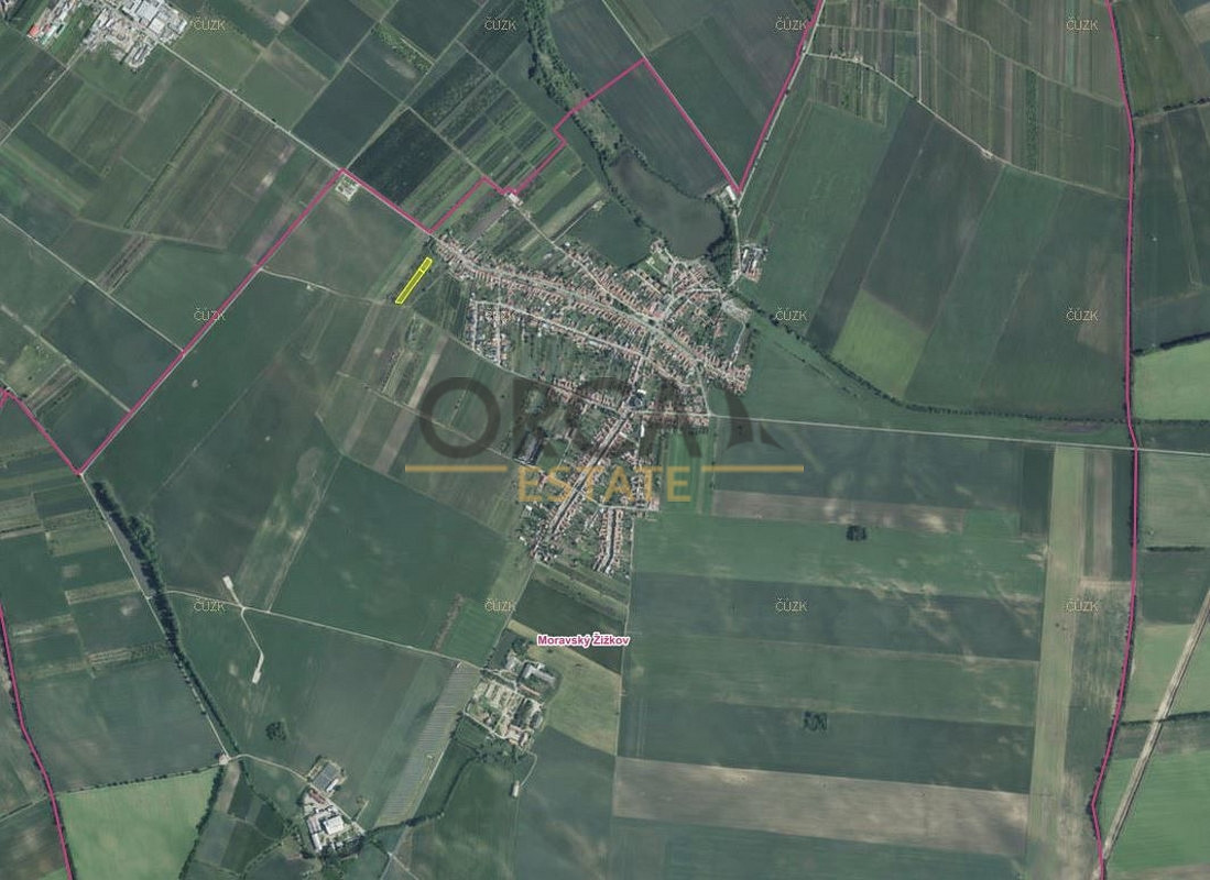 0,2 ha pozemků v k. ú. Moravský Žižkov – pohled 2