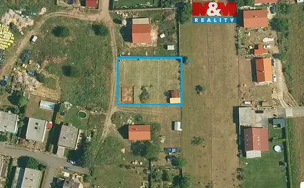 Prodej stavebního pozemku 996 m², Horní Beřkovice, okres Litoměřice
