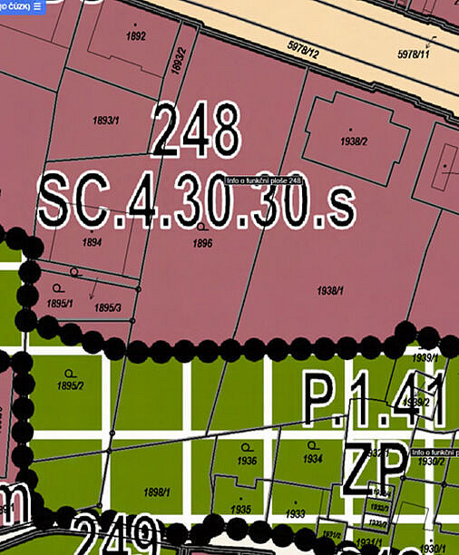 Prodej stavebního pozemku 1 988 m² - Więcej