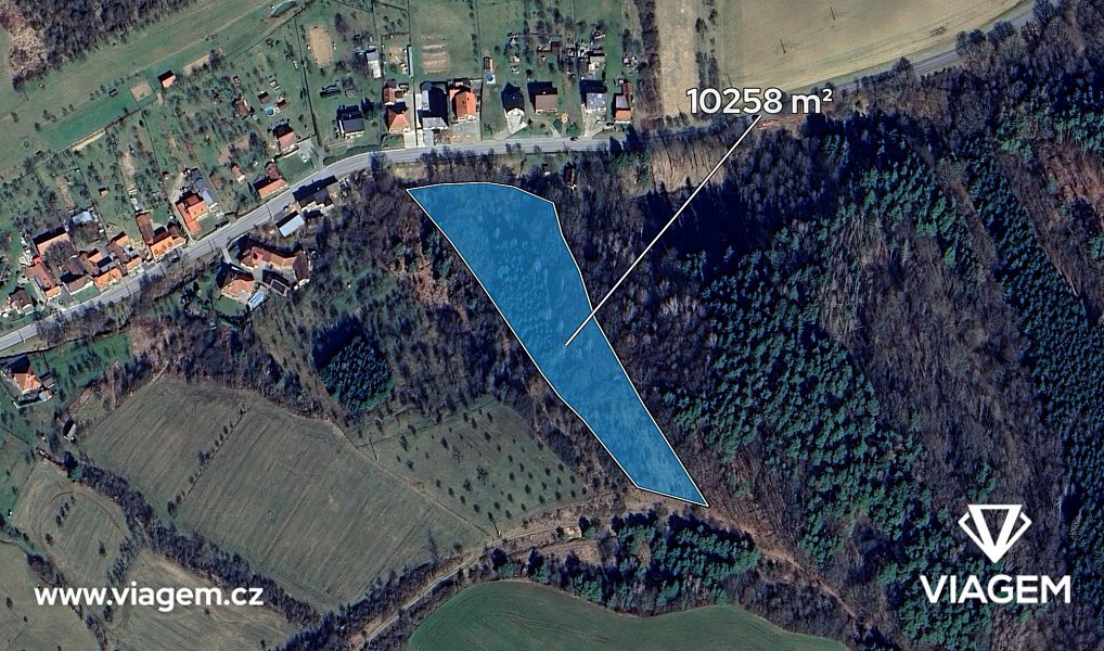 Prodej zahrady 10 258 m², Ludkovice – náhled fotky 2