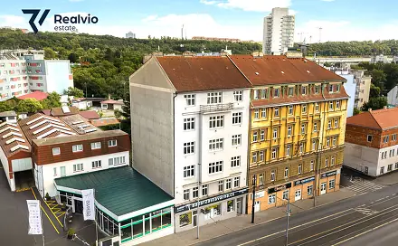 Prodej půdního prostoru 196,5 m2 s projektem výstavby 3 bytových jednotek, Sokolovská, Praha 8 - Libeň
