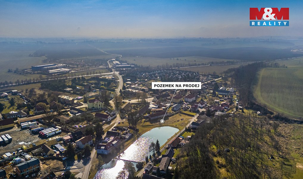 Prodej stavebního pozemku 889 m², Býkev – náhled fotky 2