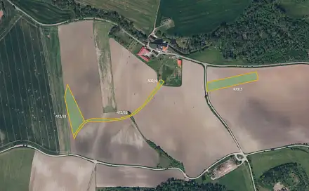Prodej pole 6 008 m², Černčice, okres Náchod