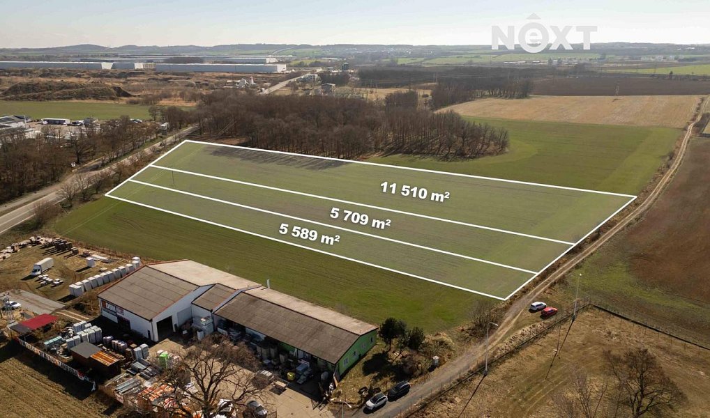 Prodej komerčního pozemku 22 806 m², Veltrusy – náhled fotky 3