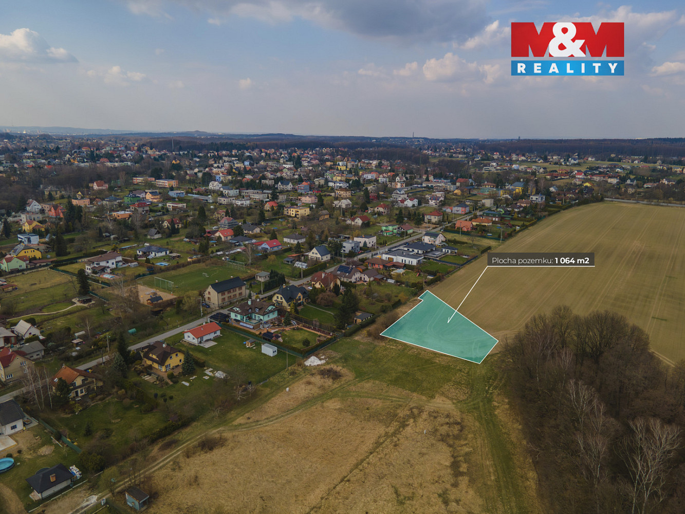 Prodej stavebního pozemku 1 064 m² – fotografie 5