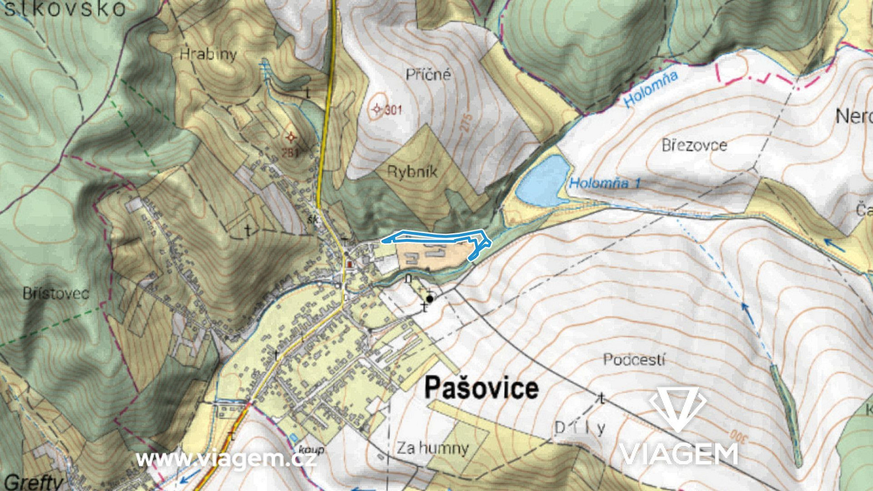 Prodej pole 1 752 m²
