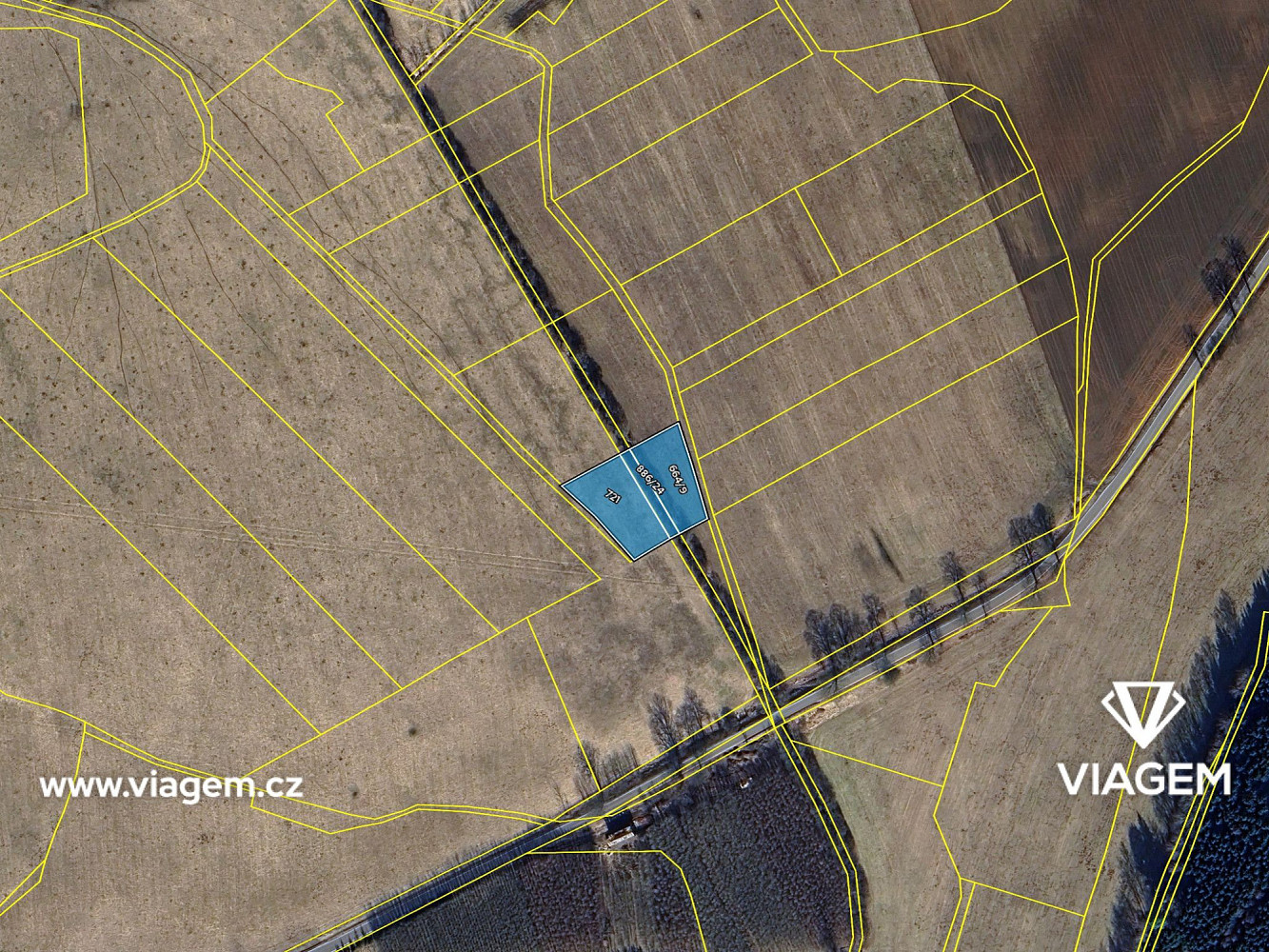 Prodej pole 601 m² – fotografie 4