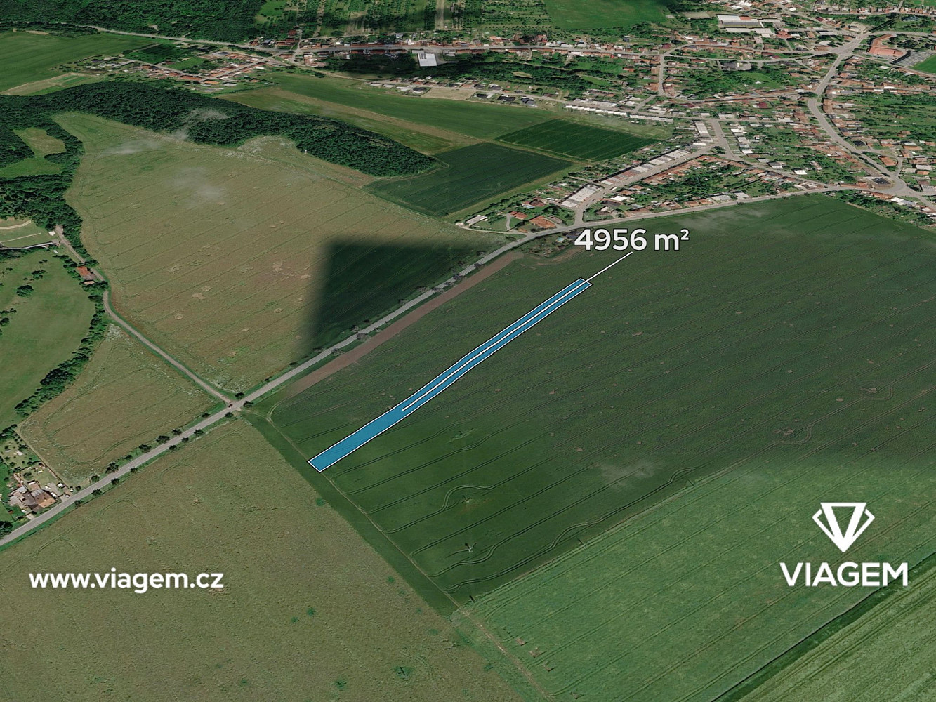 Prodej pole 929 m²