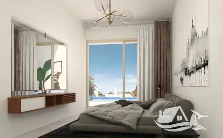 Prodej bytu 1+kk 35 m², Tatlitsu, Kypr