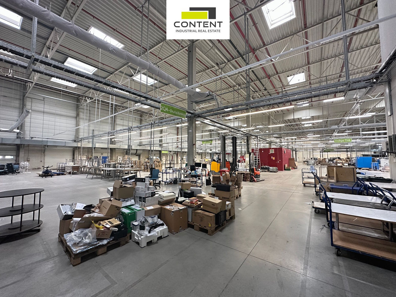 Pronájem výrobních prostor 2 255 m²