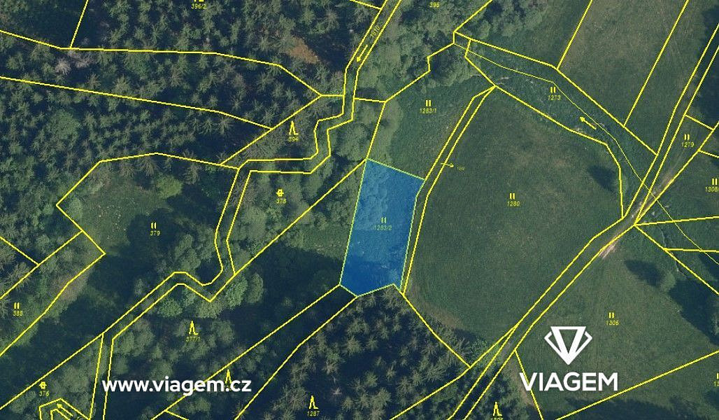 Zahrada 791 m², Podíl 33 % o výměře 264 m² – pohled 3