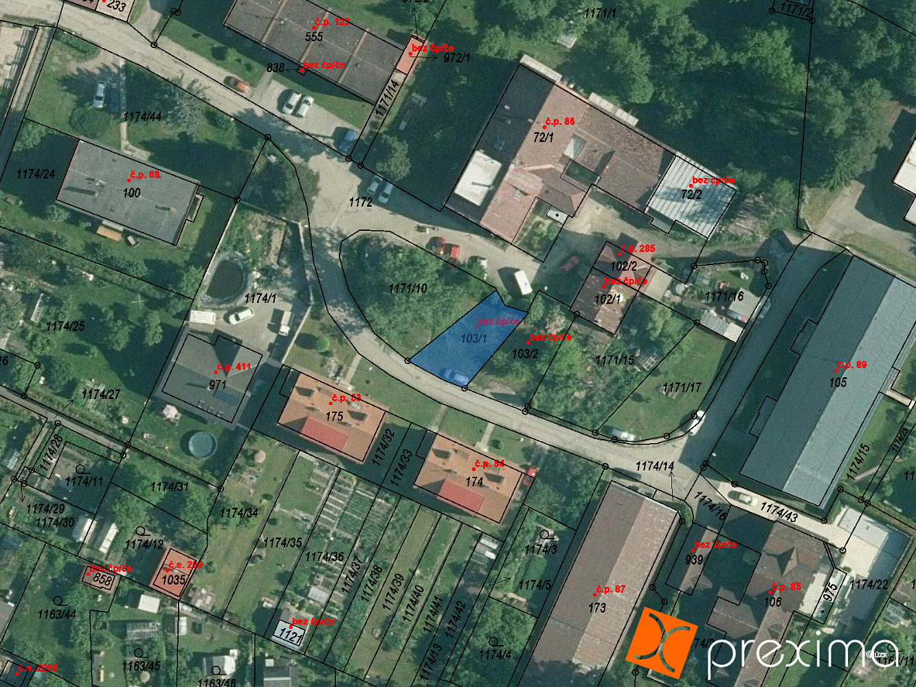 Prodej pozemku 5 m²