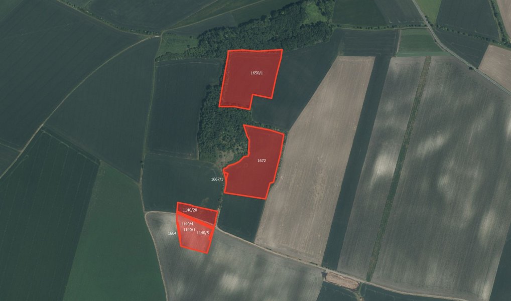 Prodej pozemku, 67650 m², Poplze - Litoměřice, Libochovice