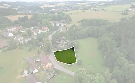 Prodej stavebního pozemku 1 280 m², Nadějkov - Petříkovice, okres Tábor